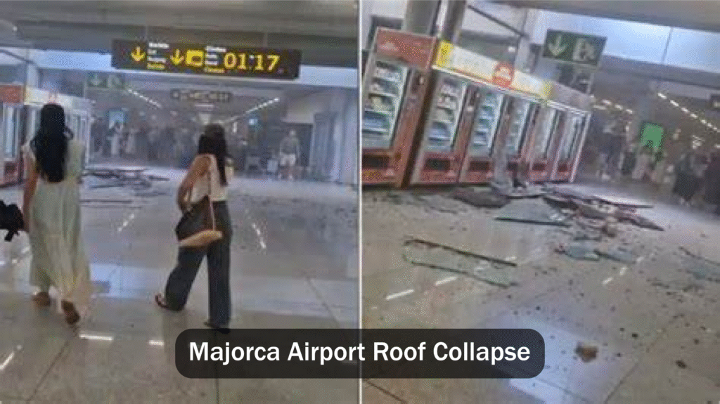 Majorca Airport Roof Collapse Shocks Travelers – Full Report & Safety Alert